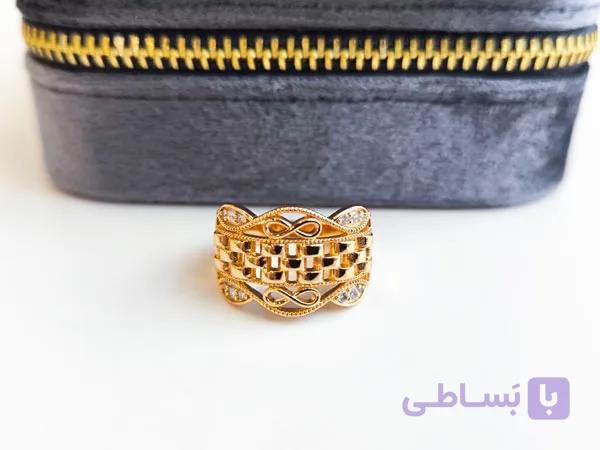 انگشتر ژوپینگ طرح رولکس زنانه — تصویر 1