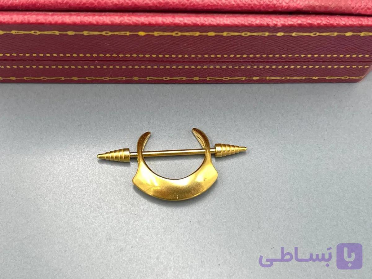 پیرسینگ نیپل و گوش گلد — تصویر 1
