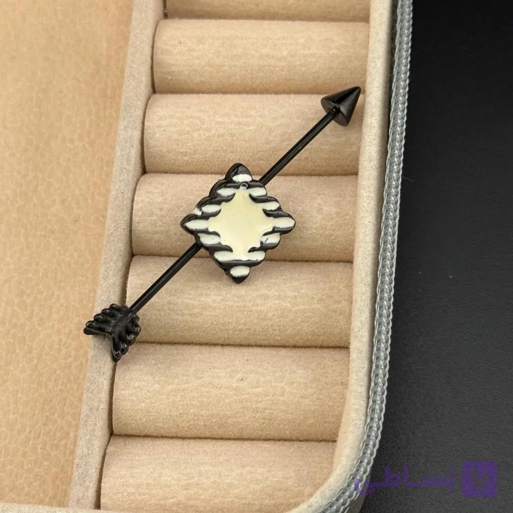 پیرسینگ محوری اینداستریال گوش کد 2