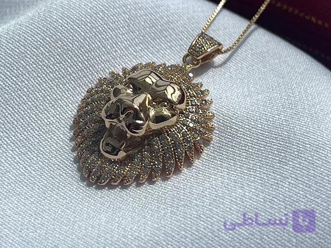 گردنبند طرح شیر شاین ژوپینگ — تصویر 1