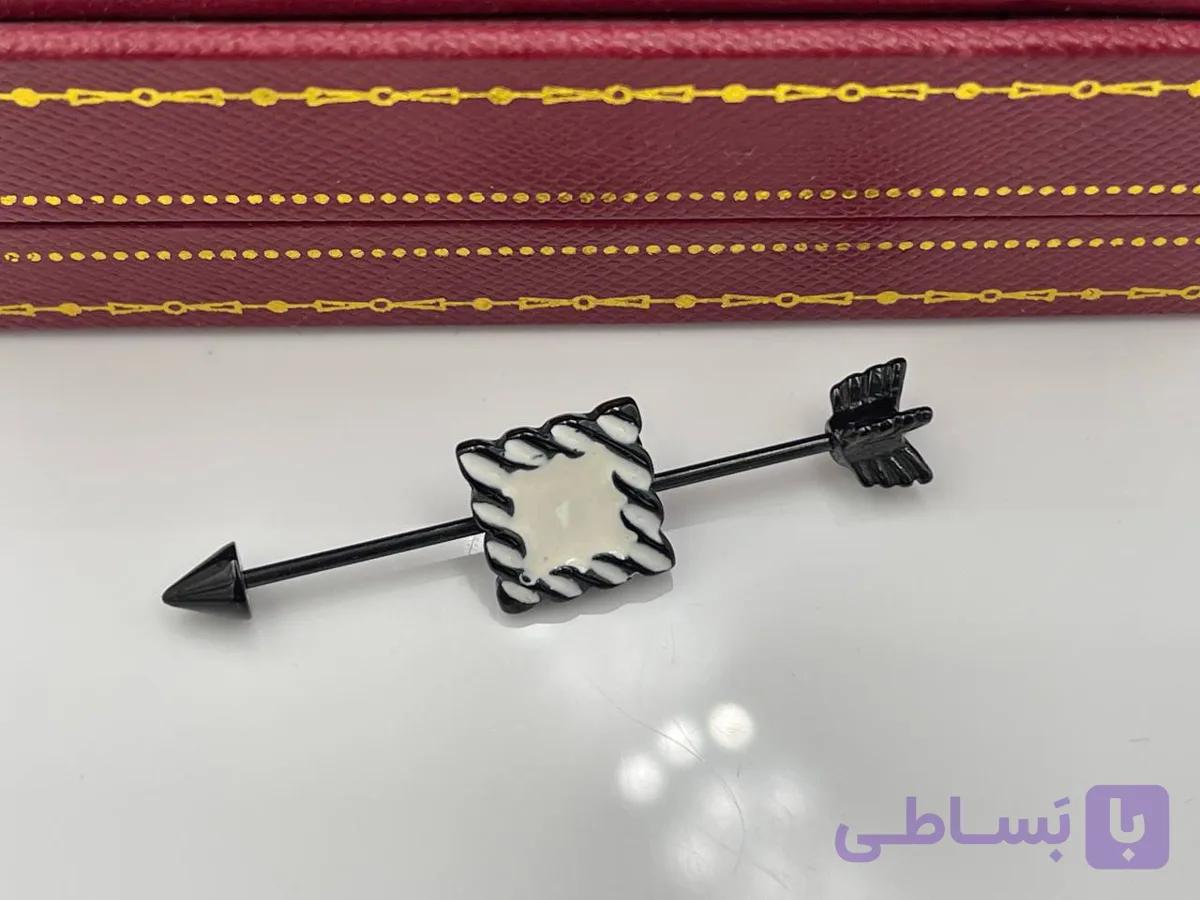 پیرسینگ محوری گوش رنگ ثابت — تصویر 1