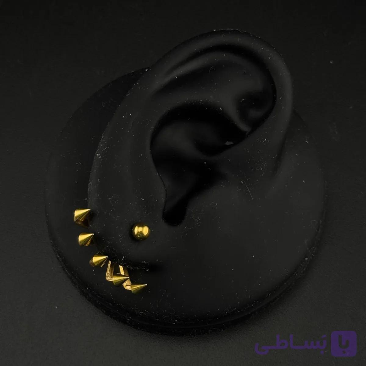 پیرسینگ طلایی spike — تصویر 1