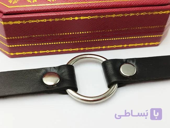 دستبند چرم طرح دایره — تصویر 1