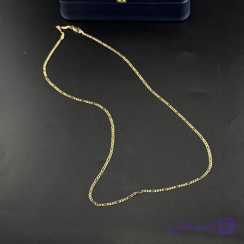 گردنبند زنجیری فیگارو زنانه ظریف برند ژوپینگ — تصویر 1