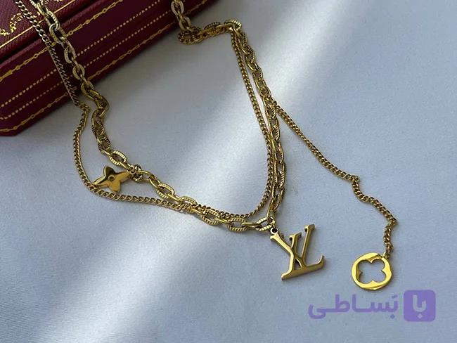 گردنبند دو لاین خاص لویی ویتون — تصویر 1