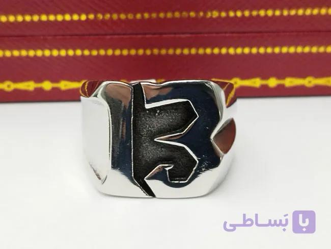 انگشتر مردانه طرح 13 کد ag5 — تصویر 1