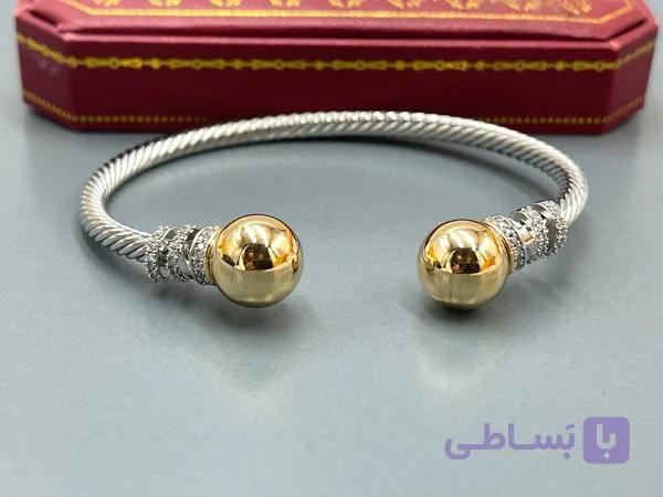 دستبند دیوید یورمن طرح طلایی — تصویر 1