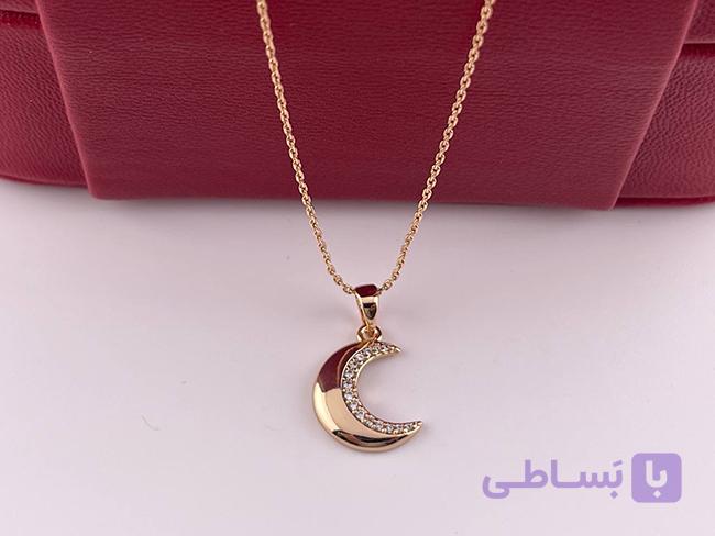 گردنبند ژوپینگ هلال ماه — تصویر 1