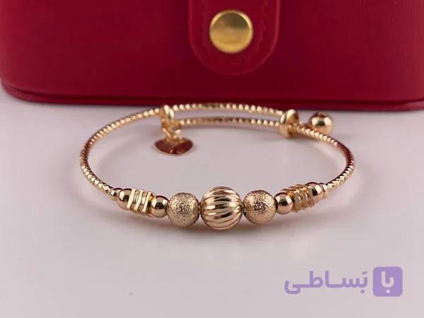 دستبند دوریکا طلایی — تصویر 1