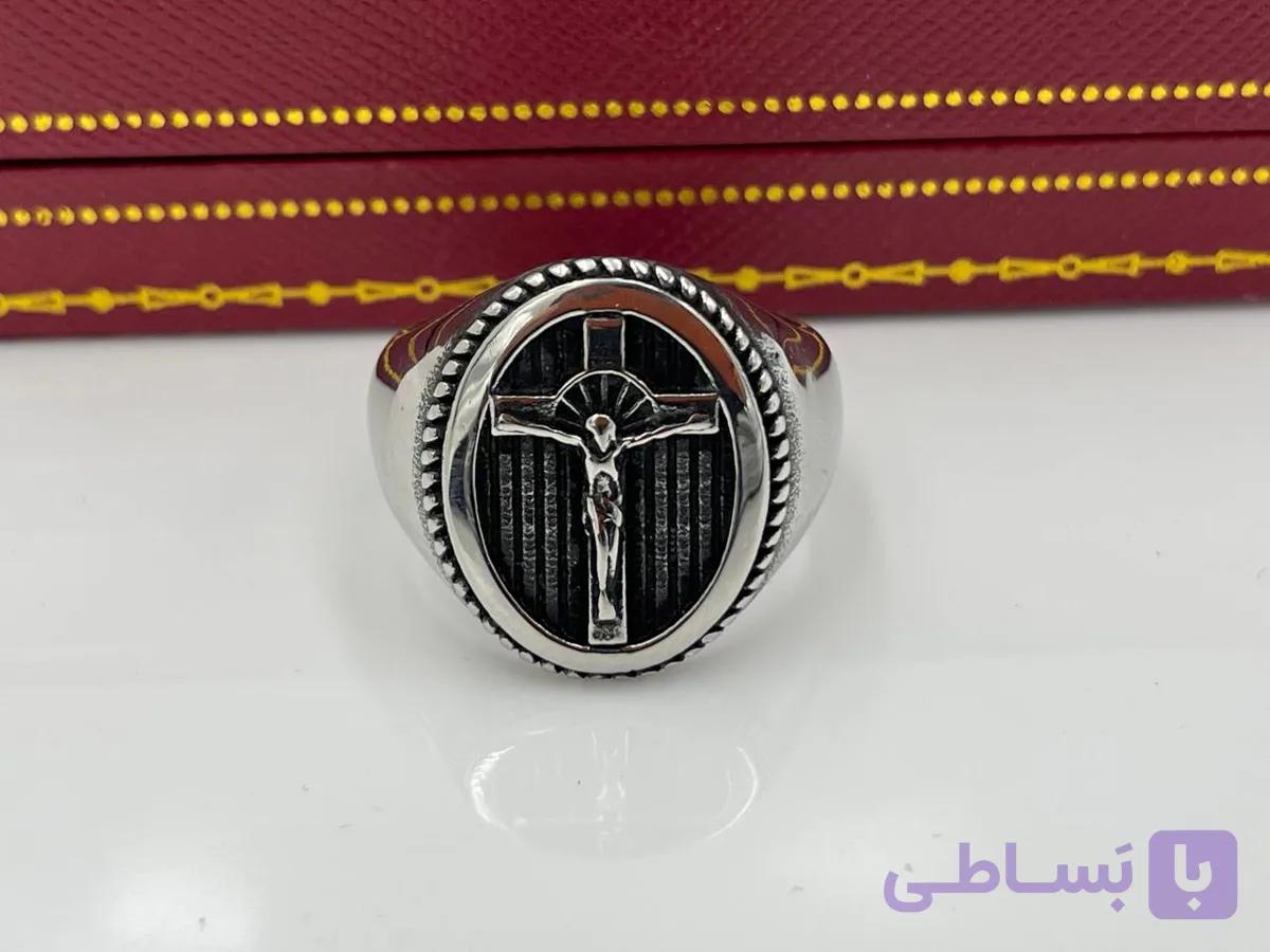انگشتر طرح حضرت مسیح — تصویر 1