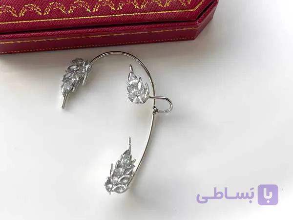 گوشواره بال فرشته مدل کراس — تصویر 1