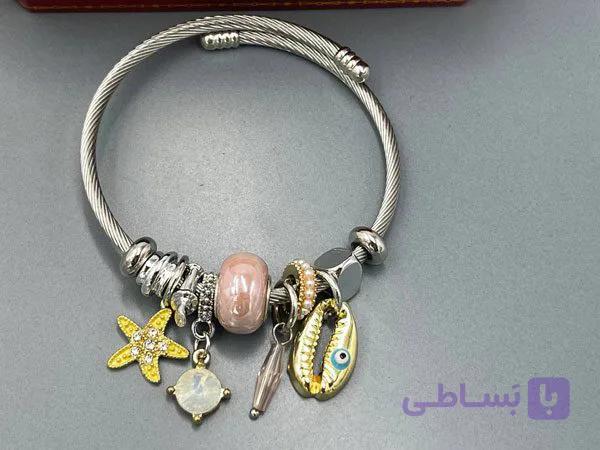 دستبند پاندورا چشم نظر و ستاره دریایی — تصویر 1