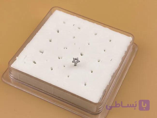 پیرسینگ بینی ستاره نگین