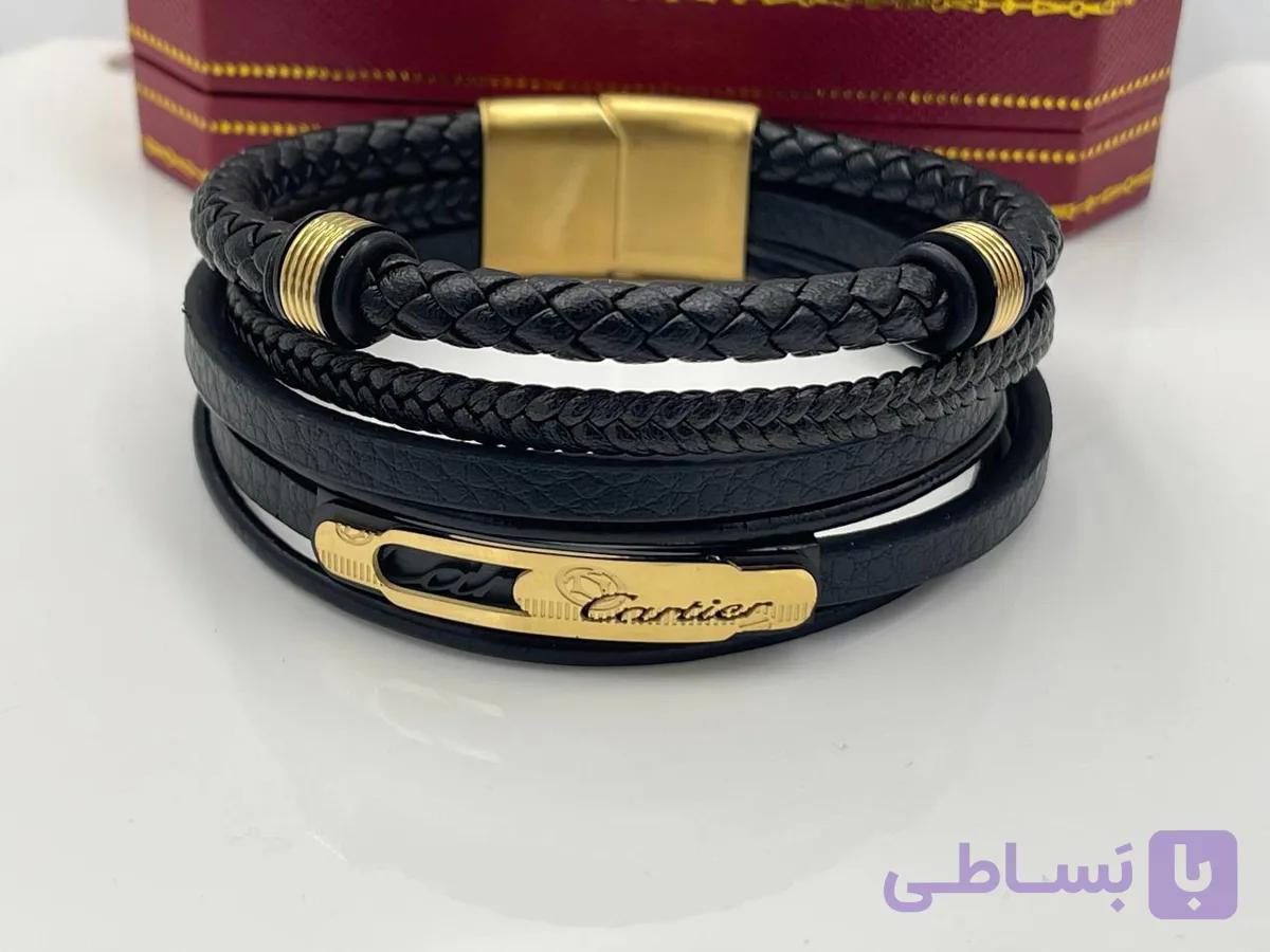 دستبند چرم کارتیر — تصویر 1