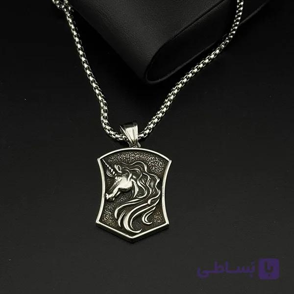گردنبند اسب تک‌شاخ (Unicorn Shield) — تصویر 1
