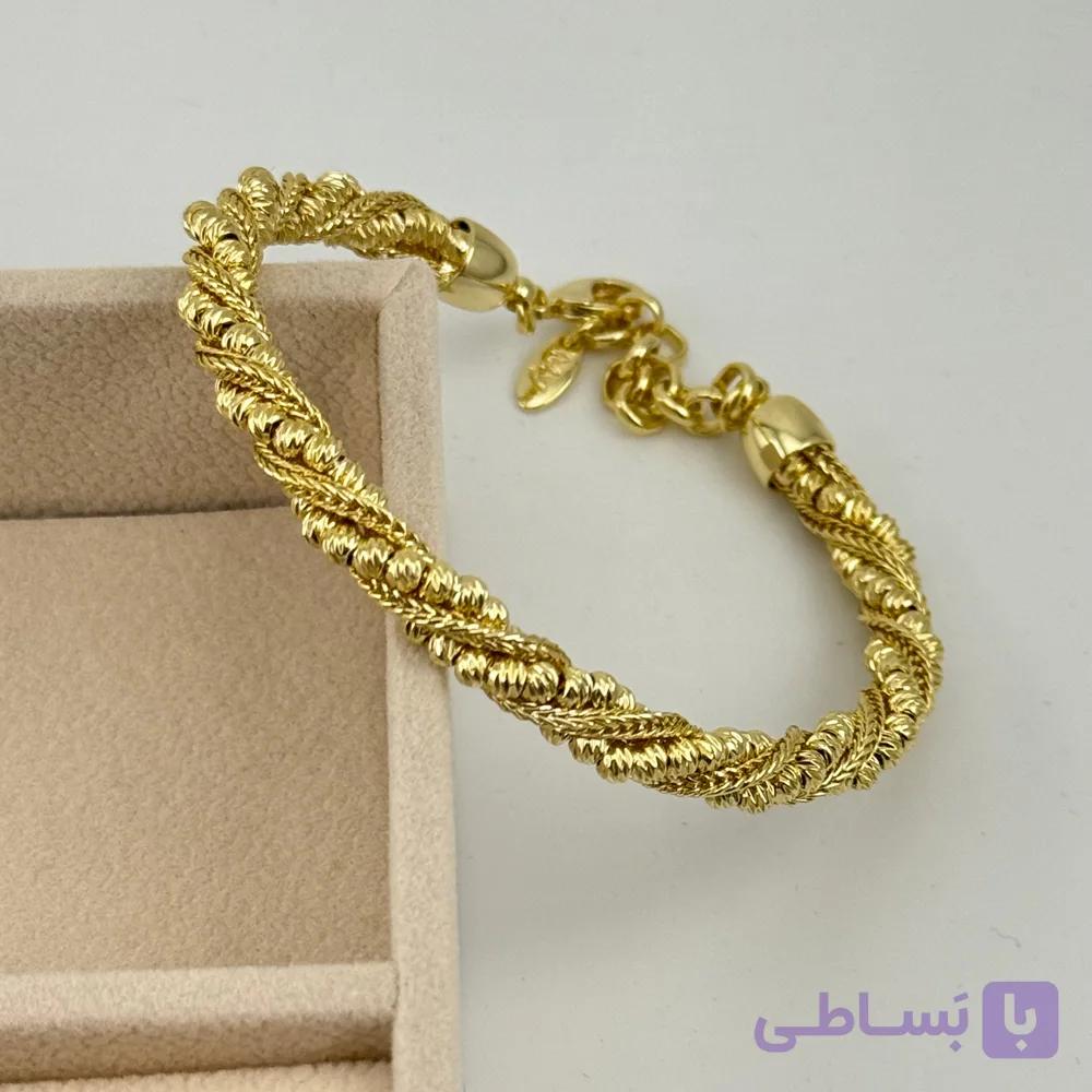 دستبند زنانه دوریکا طلایی — تصویر 1