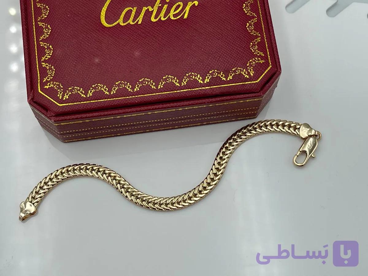 دستبند کارتیر بافت در هم تنیده ژوپینگ — تصویر 1