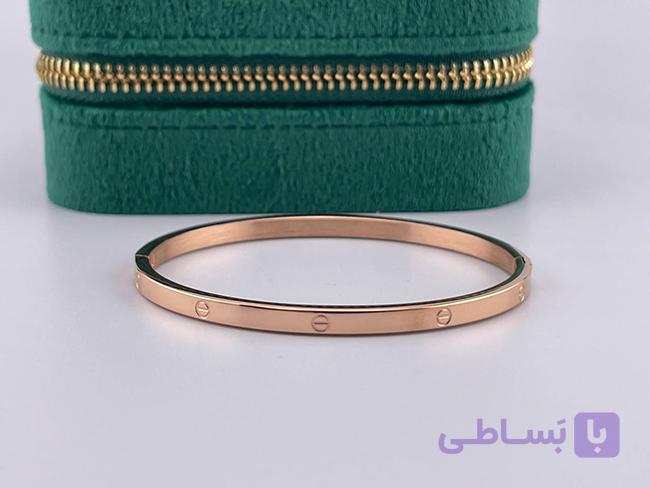 دستبند رزگلد دایره ای کارتیر — تصویر 1