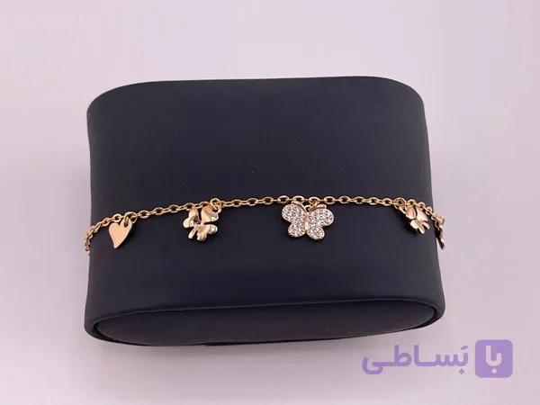 دستبند ظریف ژوپینگ آویزهای مختلف — تصویر 1