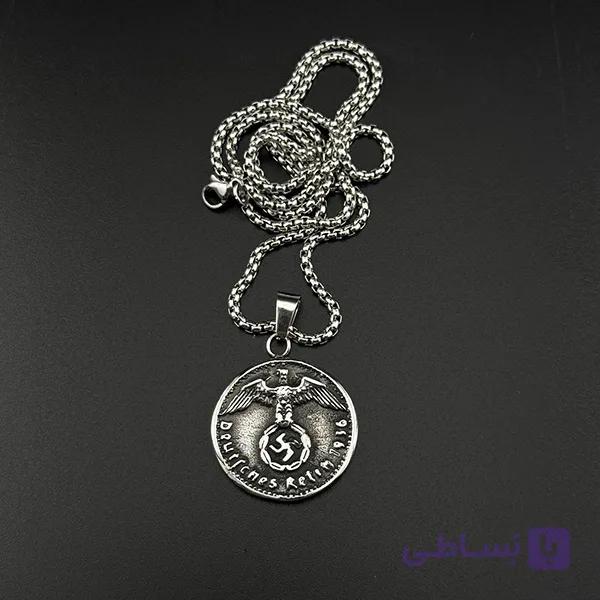 گردنبند با نماد رایشس‌ادلر (عقاب رایش) — تصویر 1