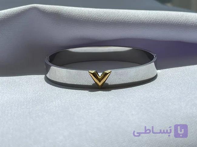 دستبند طرح لویی ویتون شیک — تصویر 1