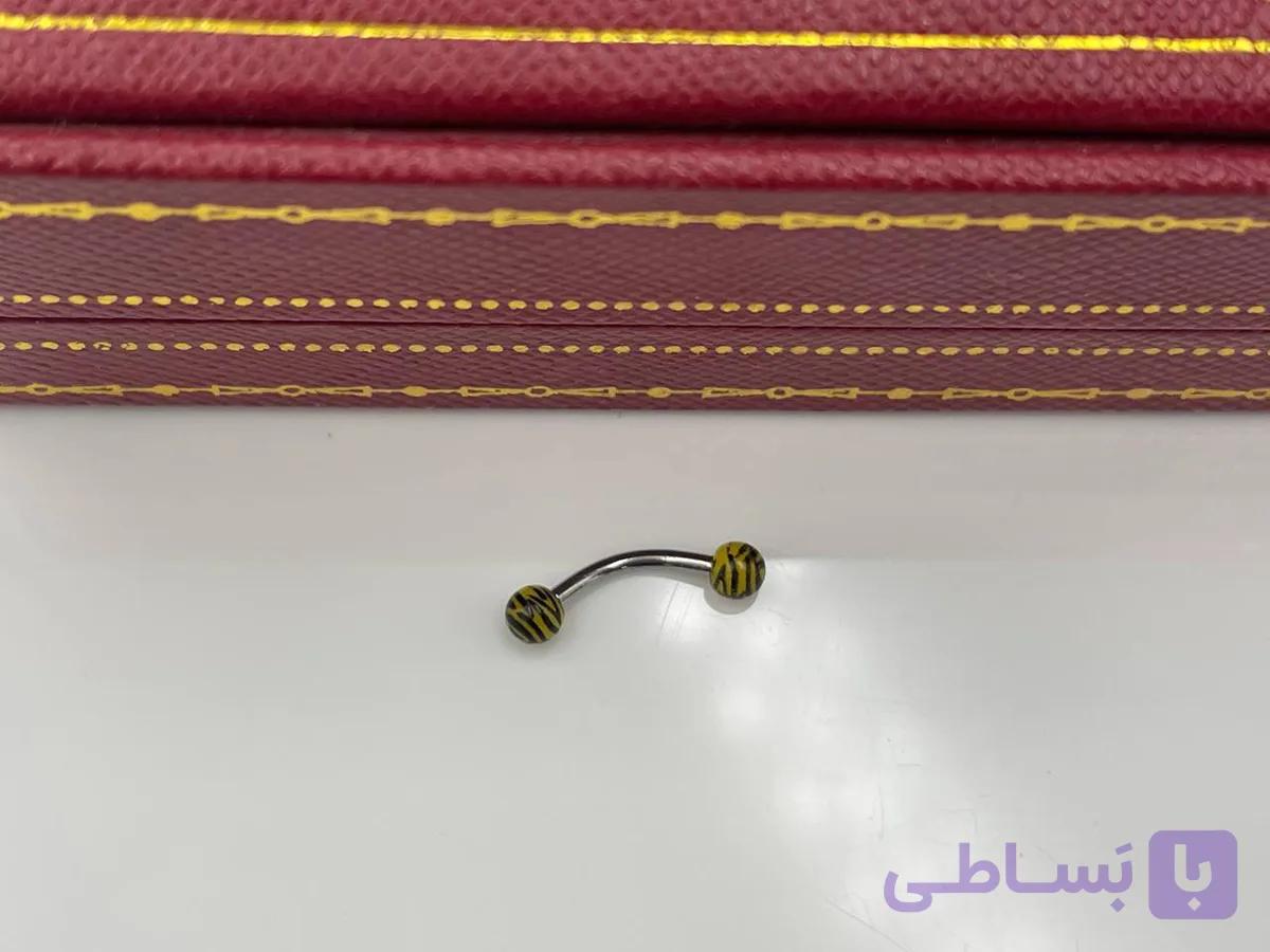 پیرسینگ ابرو پلنگی — تصویر 1