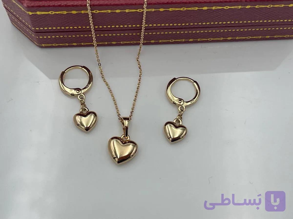 نیم ست طرح قلب ژوپینگ
