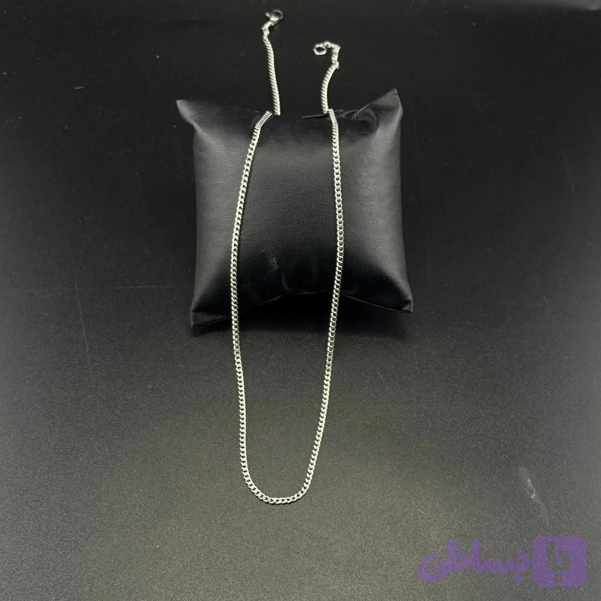 گردنبند کارتیر 1.5mm نقره ای — تصویر 1