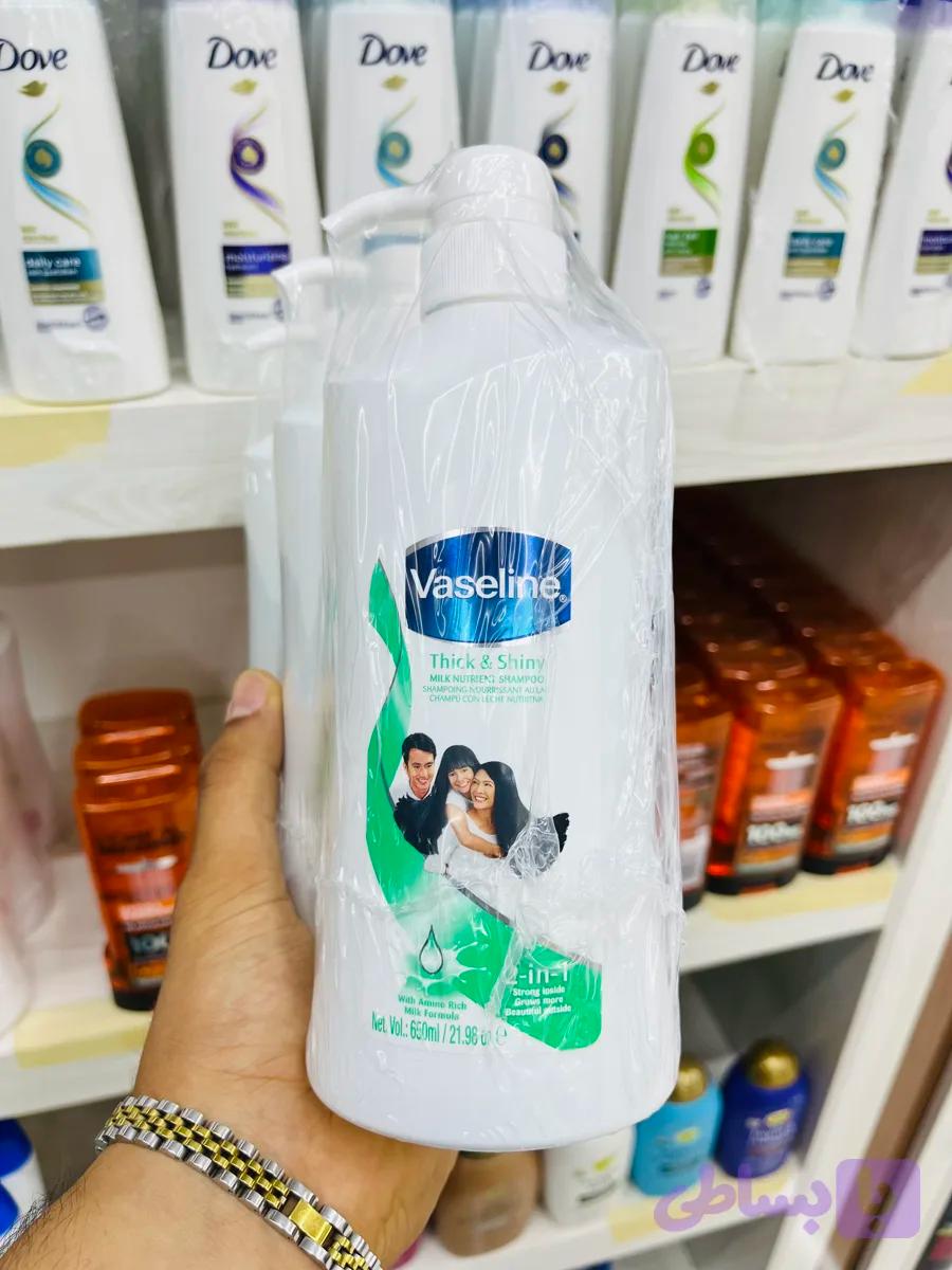 شامپو ۲ در ۱ مدل Thick & Shiny انگلیسی ۶۵۰ میل