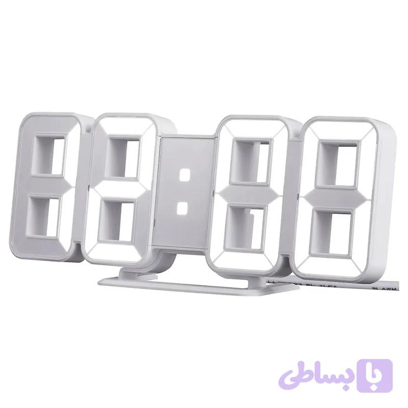 ساعت رومیزی دیجیتال سه بعدی(پرینترسی) — تصویر 1