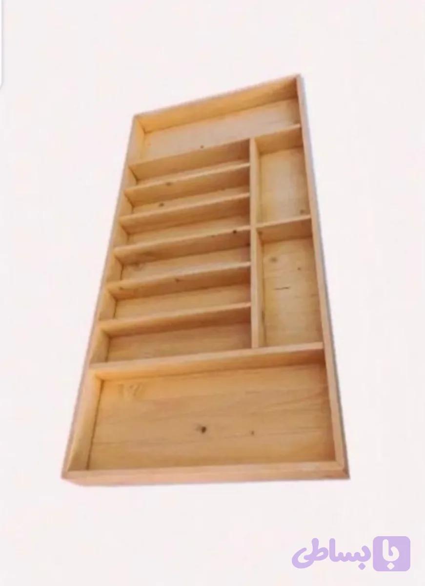 جاقاشقی و نظم دهنده چوبی کشو کابینت ژپتو