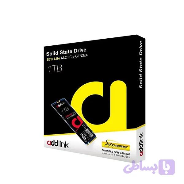 حافظه اس اس دی اینترنال ادلینک مدل S70 Lite M.2 2280 NVMe ظرفیت 1 ترابایت