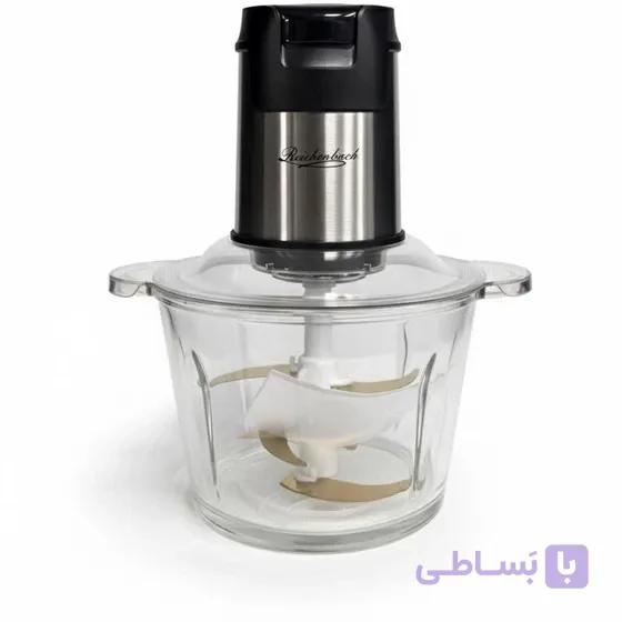 خرد کن/میکسر شش تیغه سه لیتری کاسه پیرکس برند راشن باخ — تصویر 1
