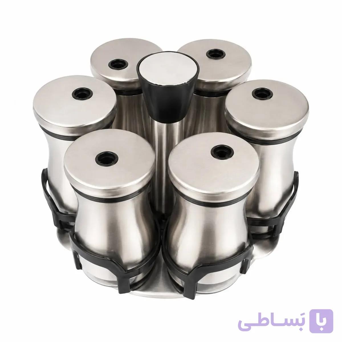 جای ادویه استیل گردان یونیک — تصویر 1