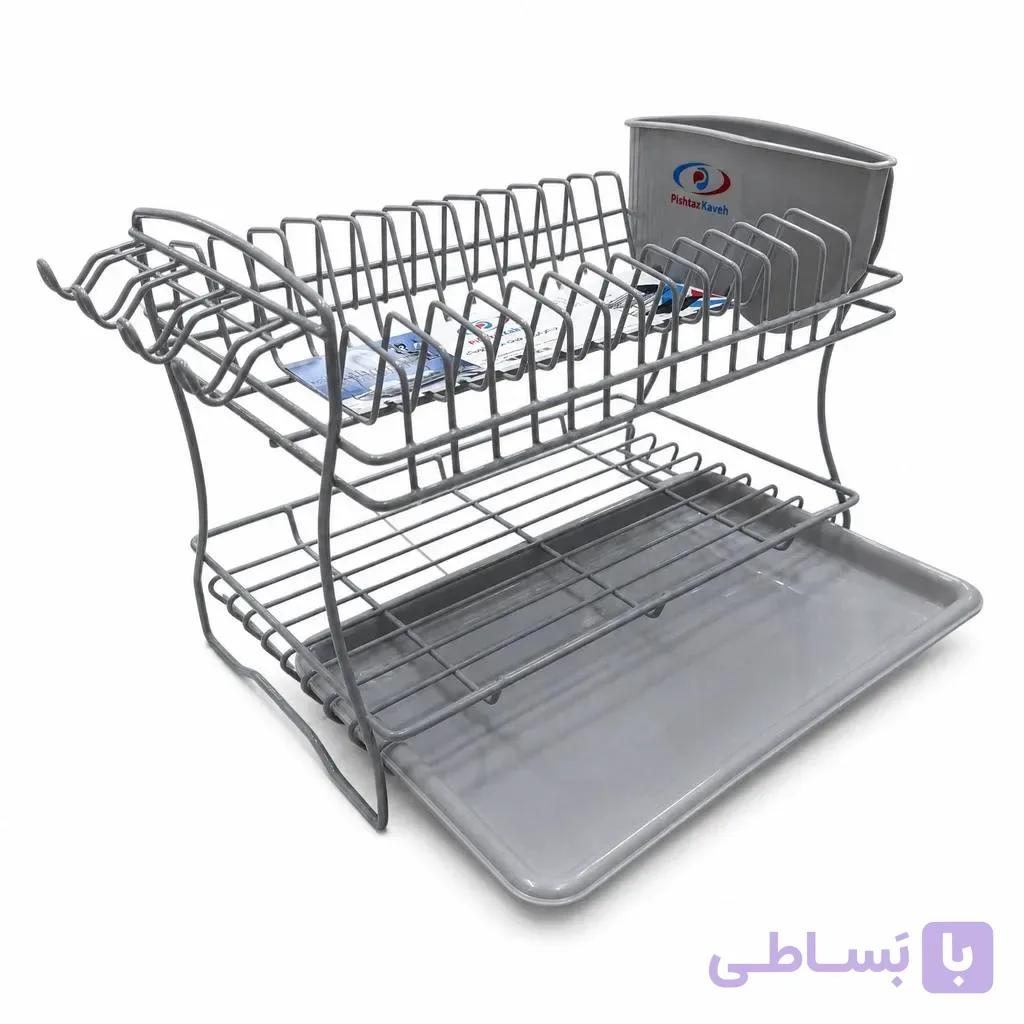 جاظرفی دو طبقه بزرگ روکش‌دار پیشتاز کاوه مدل غزال — تصویر 1