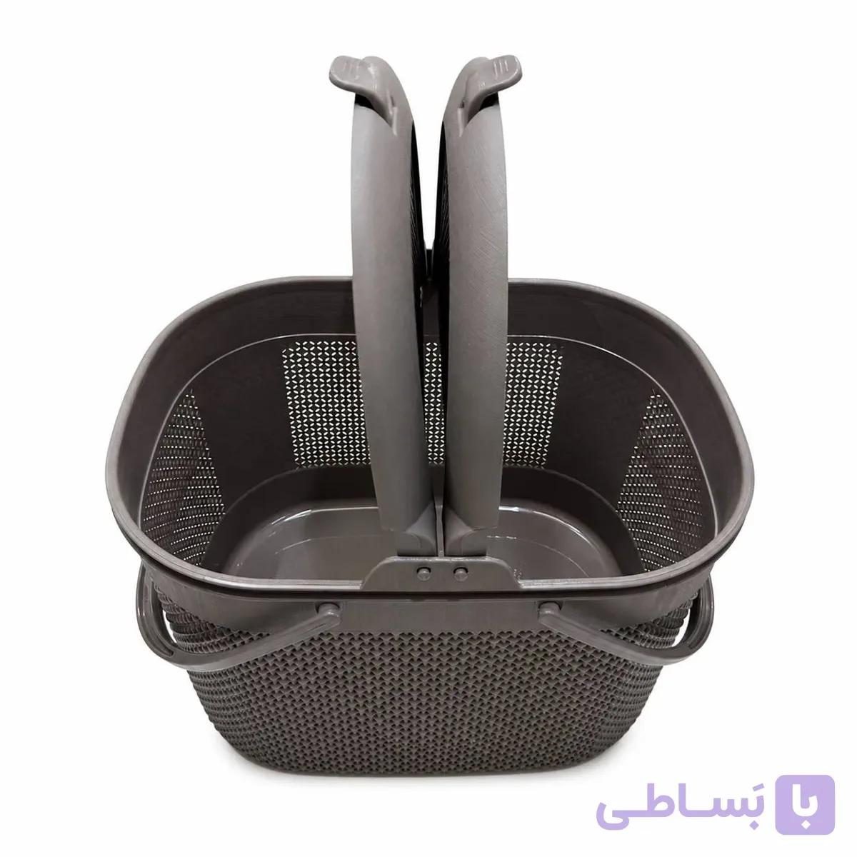 سبد پیک نیک زیباسازان دو درب قفلدار مدل پازیریک — تصویر 1
