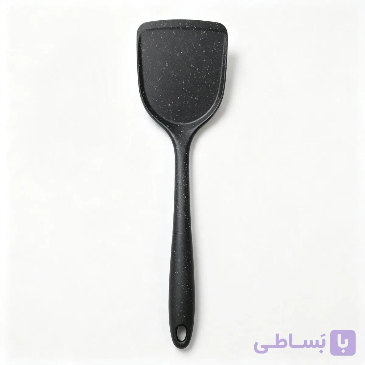 کفگیر شیاردار کتلت برگردان سیلیکونی نسوز شنگیا Shengya