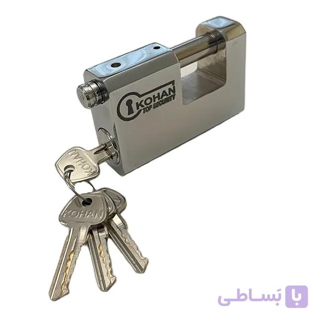 قفل كتابي كهن مدل دوشيار پله