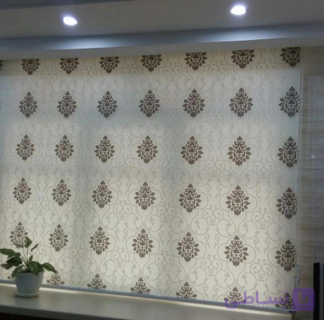 پرده دو مکانیزم ترک کد damask1