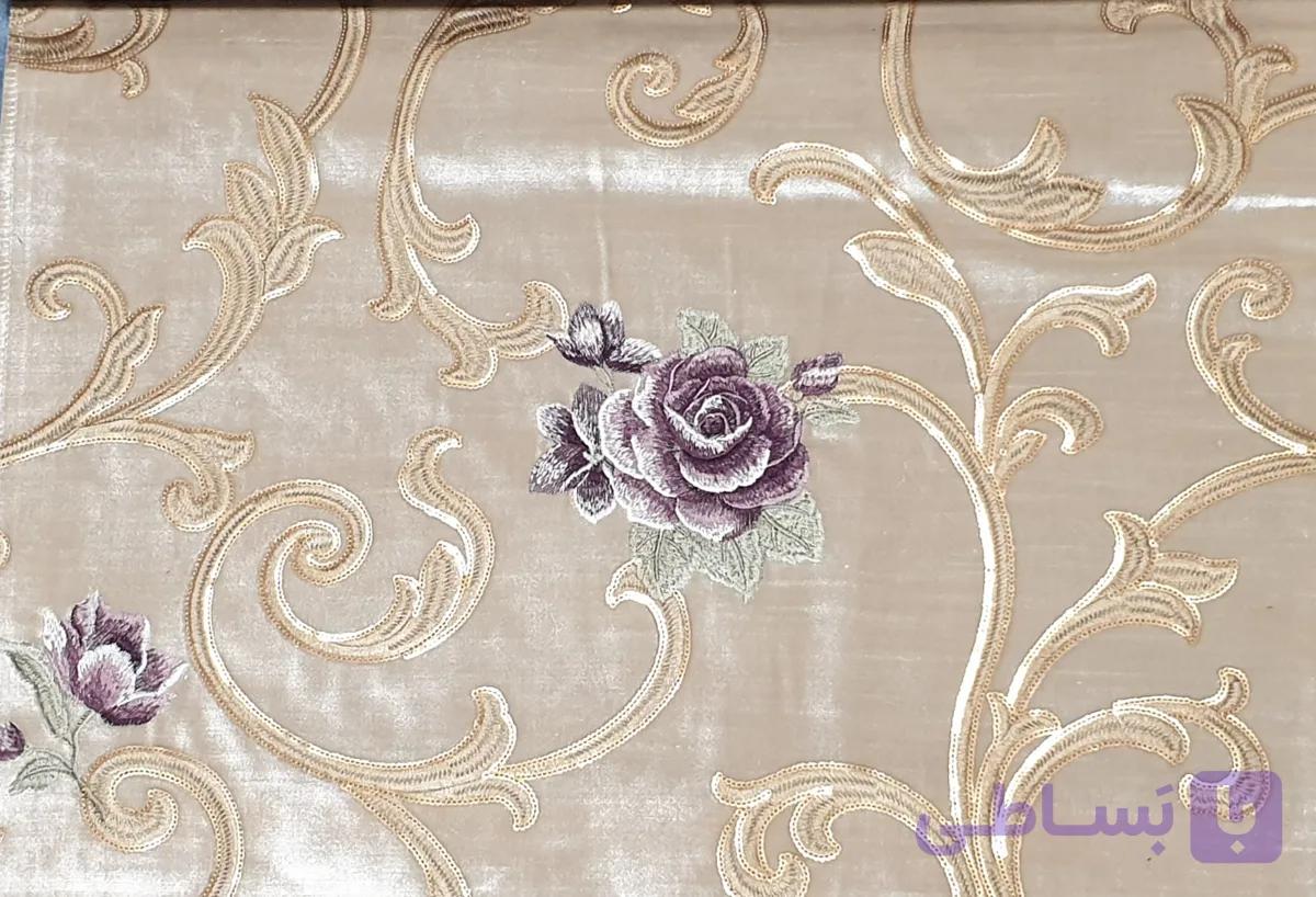 پارچه پرده مخمل کلاسیک مجلسی بومونتی کد 900