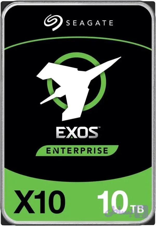 هارددیسک اینترنال سیگیت SAS مدل ST10000NM0096 Exos Enterprise ظرفیت ۱۰ ترابایت (ارجینال)