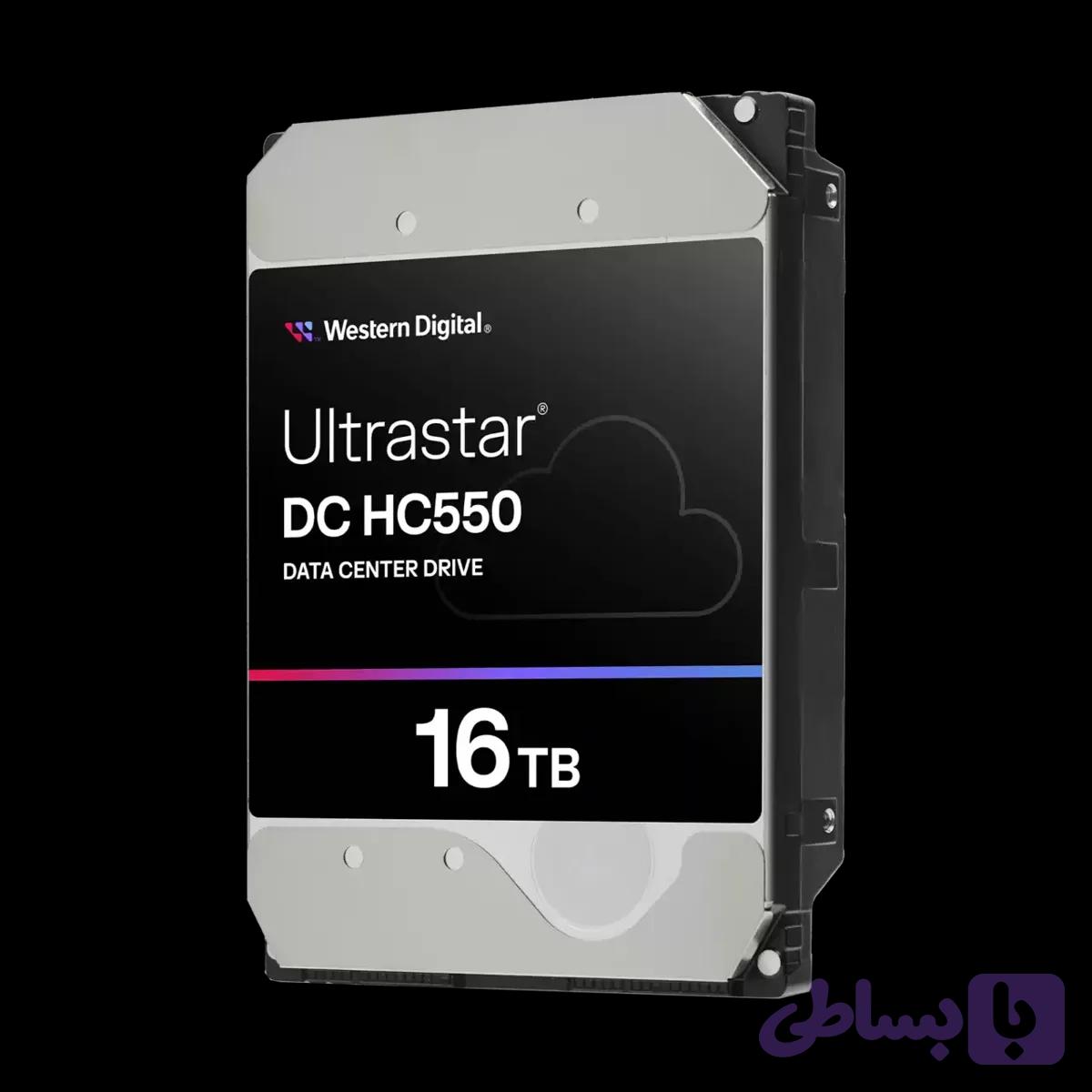 هارددیسک اینترنال وسترن دیجیتال مدل Ultrastar HC550 ظرفیت 1۶ ترابایت (استوک)