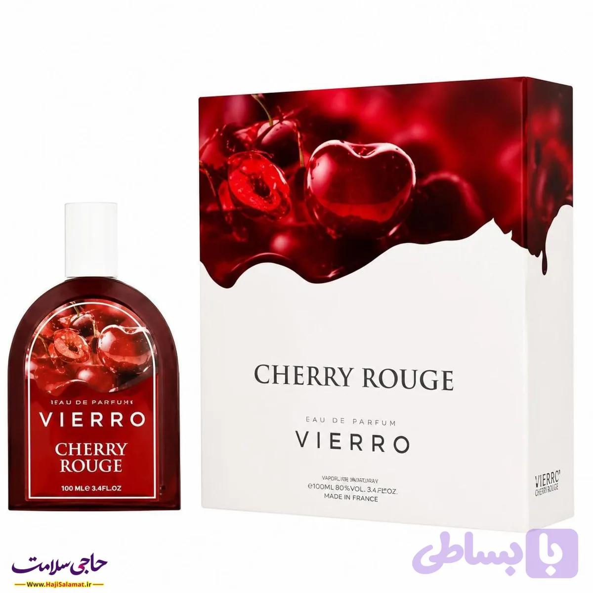 ادکلن چری روژ ویرو 100 میل اصلی VIERRO Cherry Rouge — تصویر 1