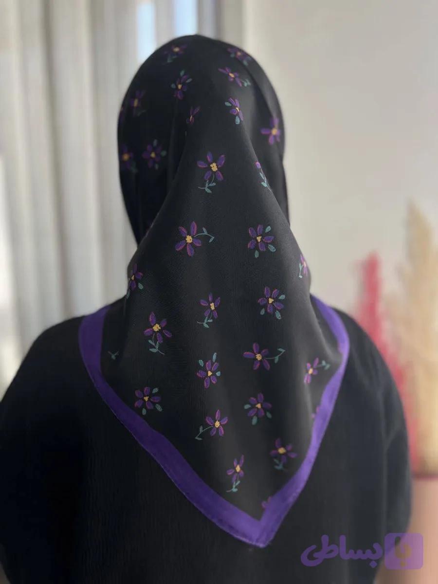 روسری نخی کودک قواره ۶۰ گلگلی