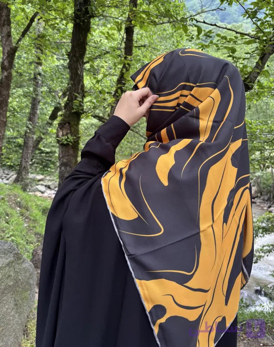 روسری نخی زنانه اقتصادی قواره ۱۴۰