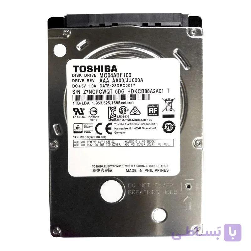 هارد دیسک اینترنال توشیبا مدل MQ04ABF100 ظرفیت 1 ترابایت