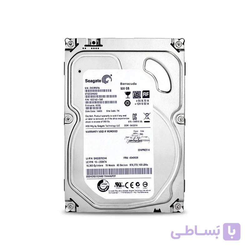 هارد دیسک اینترنال سیگیت با رابط SATA 3.0 مدل Barracuda 7200 SATA 6 ظرفیت 500 گیگابایت