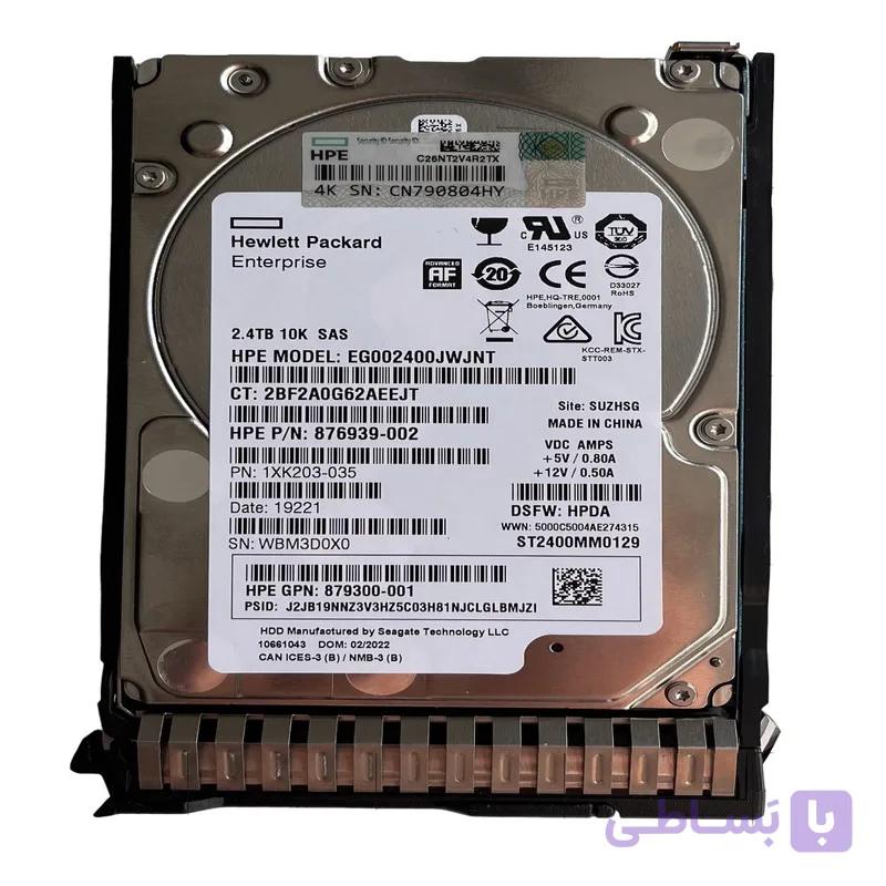 هارد دیسک سرور اینترنال اچ پی ای مدل SAS 12G Ent 10K SFF SC 881457-B21  ظرفیت 2.4 ترابایت