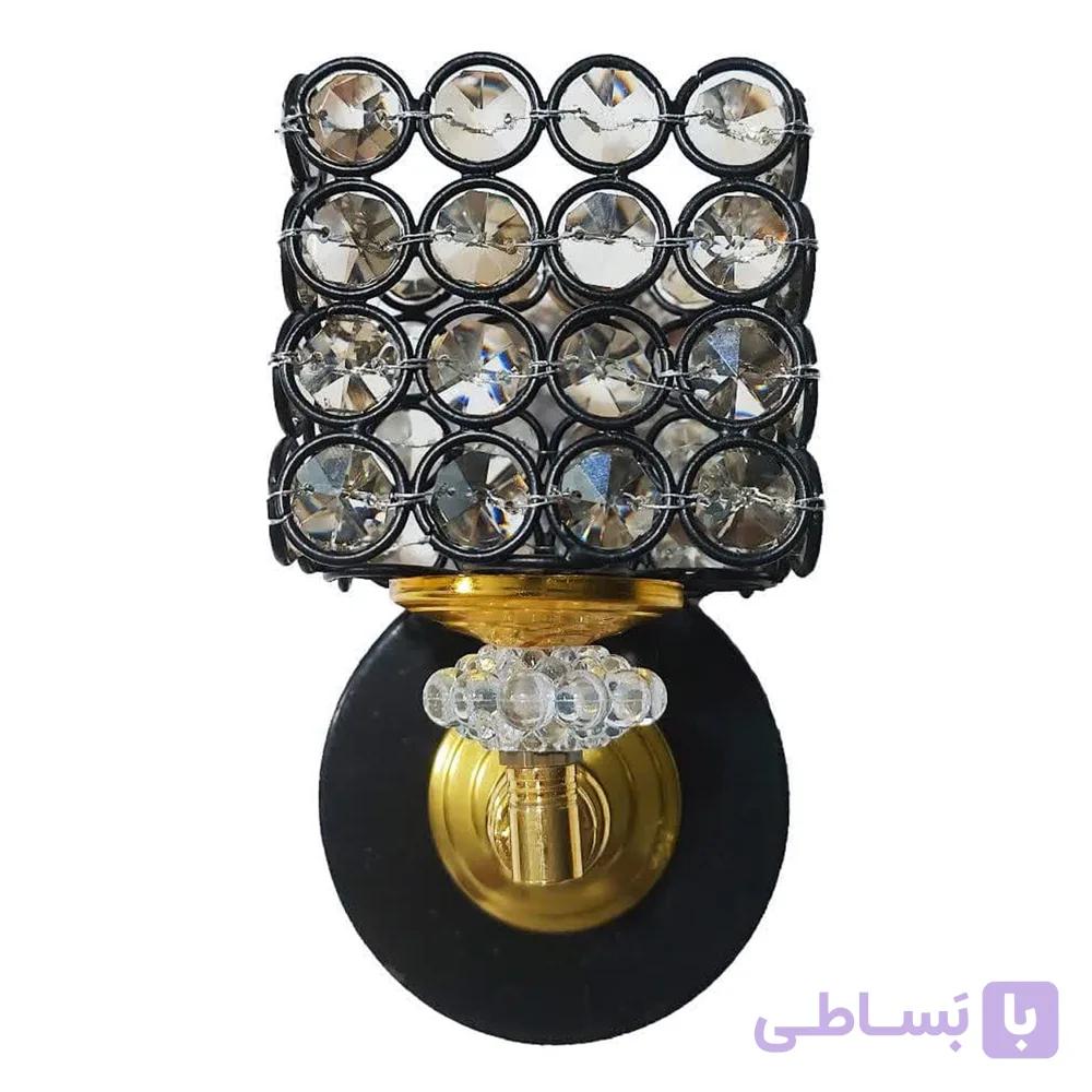 چراغ دیواری مدرن مدل مربع مشکی — تصویر 1