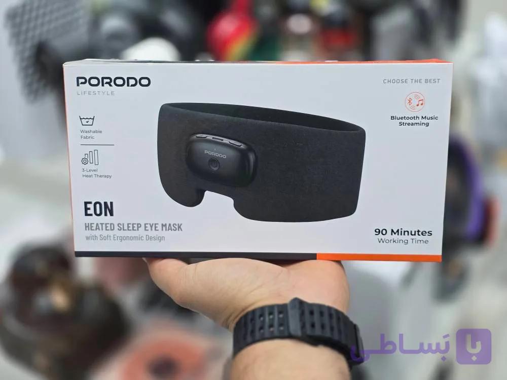چشم‌بند خواب گرمایشی و هوشمند مدل PDLFSTAR23 برند porodo — تصویر 1